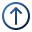 scroll up arrow icon